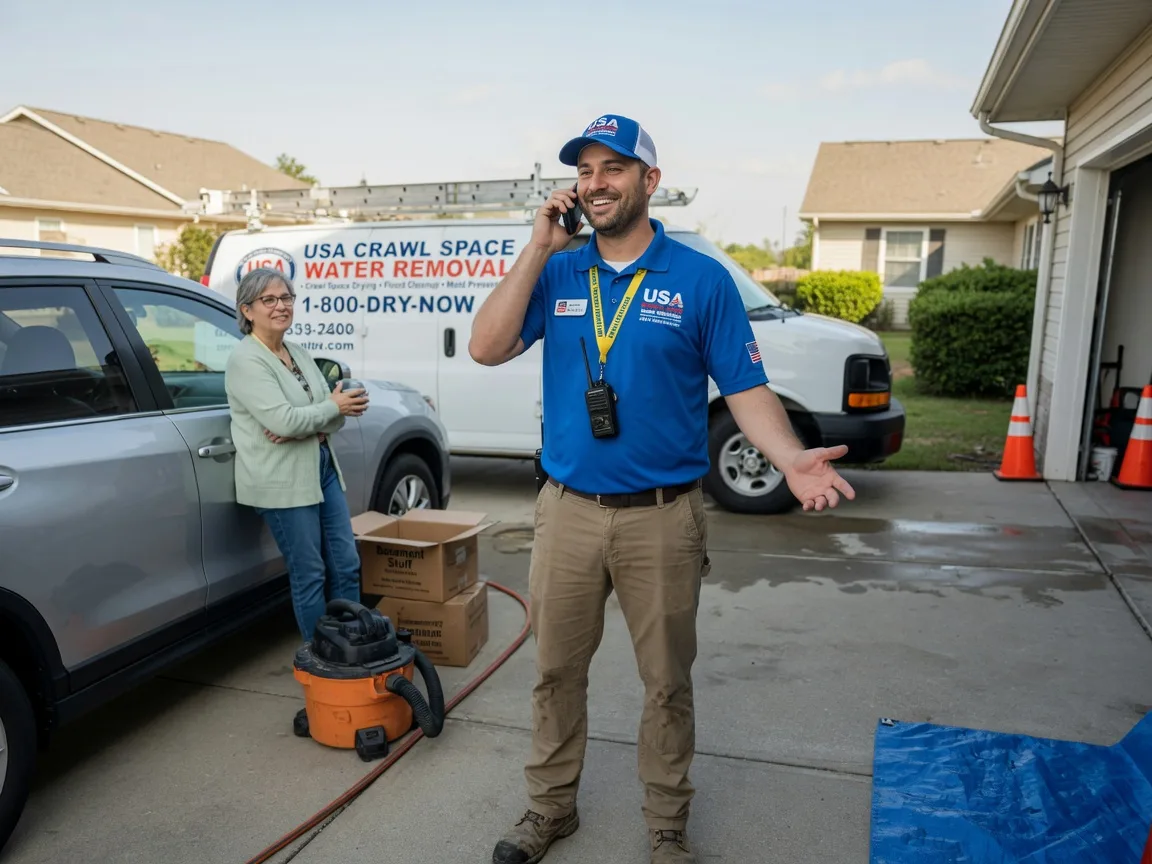 Crawl Space Water Removal Woodville, MS FAQs